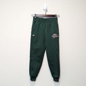 NWT Nike Sportswear Green Fir Fleece Joggers Size S Club Swoosh High Athletics